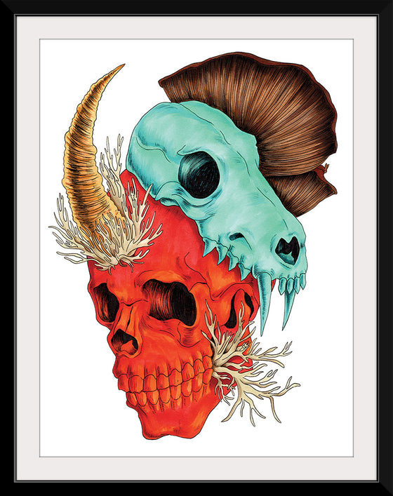 "Horned Skull", Marta Tesoro