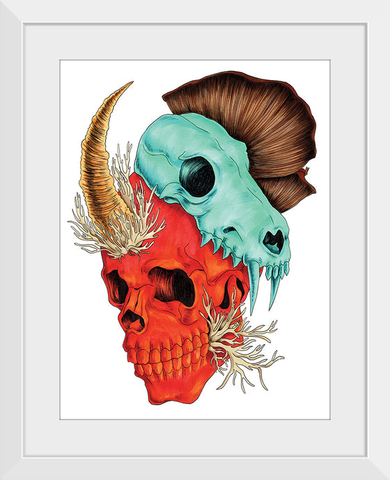 "Horned Skull", Marta Tesoro