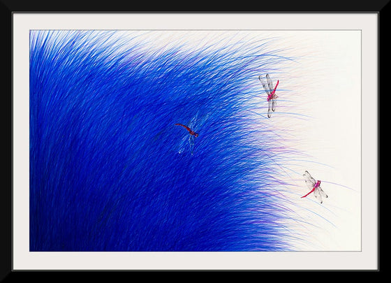 “Dragonflies in the Reeds“, Neis Wai