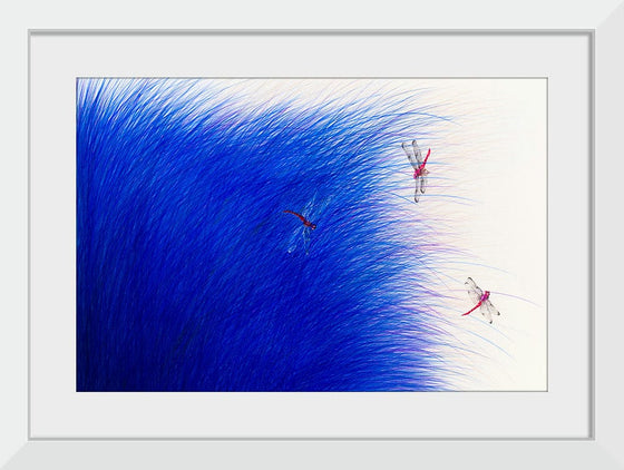 “Dragonflies in the Reeds“, Neis Wai