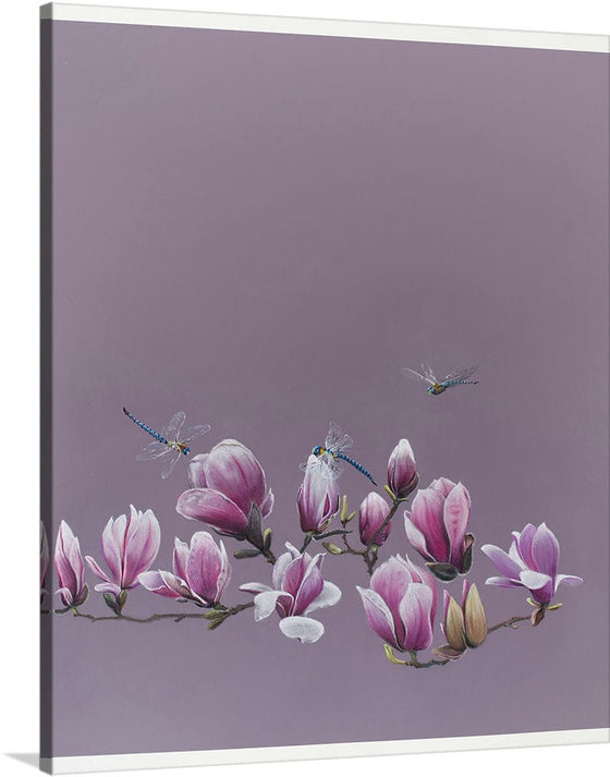 “Magnolias Dragonflies“, Neis Wai