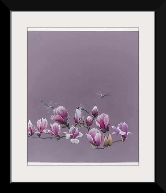 “Magnolias Dragonflies“, Neis Wai