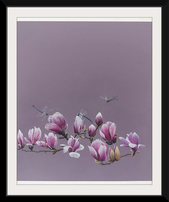 “Magnolias Dragonflies“, Neis Wai