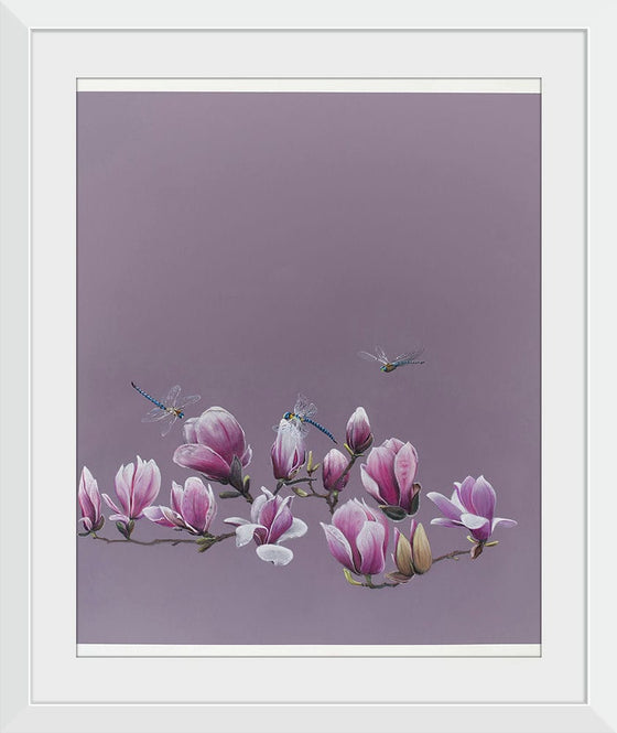 “Magnolias Dragonflies“, Neis Wai