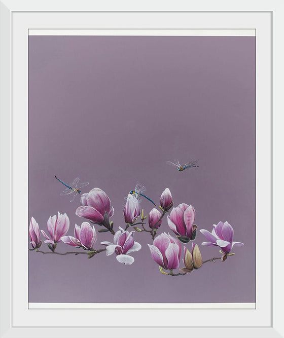 “Magnolias Dragonflies“, Neis Wai