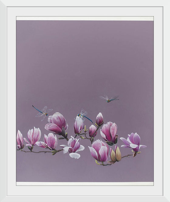 “Magnolias Dragonflies“, Neis Wai