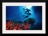 "Underwater Animals – Divers Above the Corals 2", Victor Hawk