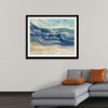 This abstract masterpiece, adorned with soft blues, grays, and earthy tones, exudes calmness and introspection. Each brushstroke whispers of natural elegance and grace, as if the artist captured the very essence of water and minerals. Hung on your wall, “Currents” transforms any space into a sanctuary of sophistication and tranquility.