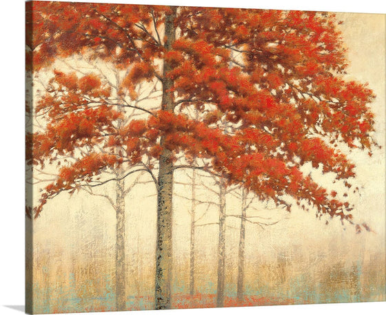 “Autumn Trees II Crop“, James Wiens