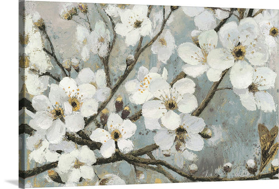 “Cherry Blossoms I Blue“, James Wiens