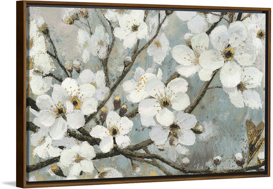 “Cherry Blossoms I Blue“, James Wiens