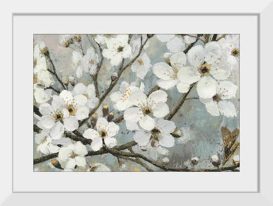 “Cherry Blossoms I Blue“, James Wiens