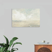  “Sky and Sand Crop” by Julia Purinton: Immerse yourself in the serene beauty of this exquisite print. Capturing a tranquil landscape where the gentle hues of the sky meet the earth in harmonious splendor. The soft brush strokes and muted palette evoke a sense of calm, making it a perfect addition to any space seeking a touch of tranquility. 