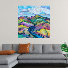  Elevate your space with the inspiring “Sky’s the Limit” by Rachel Braybon. This dynamic artwork features bold contrasts and upward movement, symbolizing endless possibilities and ambition. The vibrant colors and expressive brushstrokes capture the essence of reaching for the stars, making it a perfect addition to any room that needs a touch of motivation and energy. Printed on high-quality canvas with archival inks, this piece ensures lasting beauty and durability. 