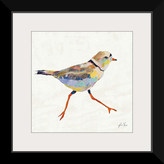 “Coastal Plover I Linen“, Jeanette Vertentes