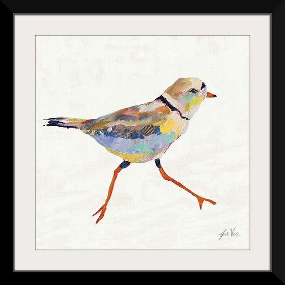 “Coastal Plover I Linen“, Jeanette Vertentes