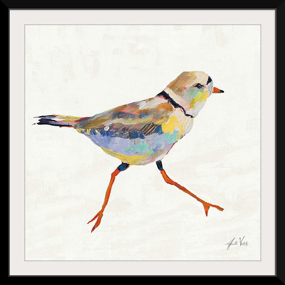 “Coastal Plover I Linen“, Jeanette Vertentes