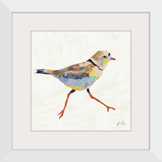 “Coastal Plover I Linen“, Jeanette Vertentes