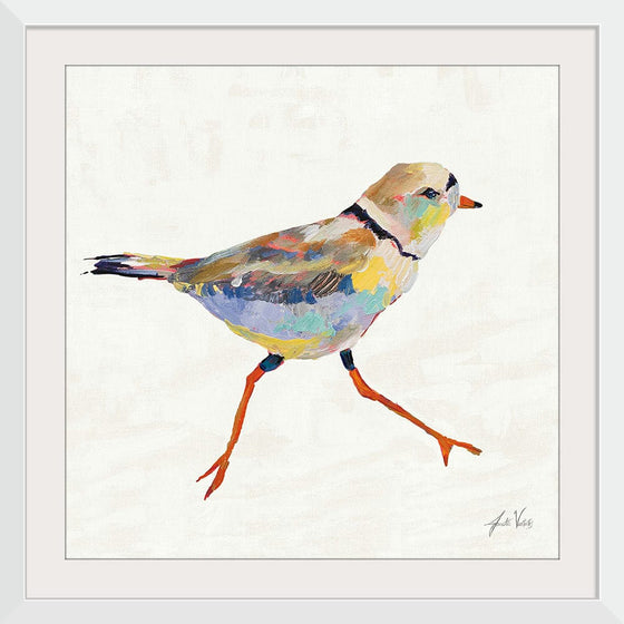 “Coastal Plover I Linen“, Jeanette Vertentes