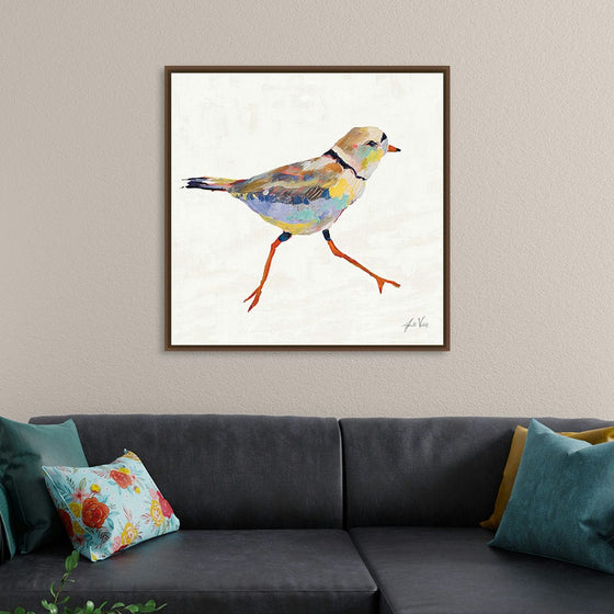 “Coastal Plover I Linen“, Jeanette Vertentes