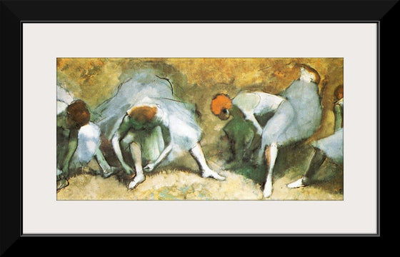 “Dancers Trying Shoes”, Edgar Degas