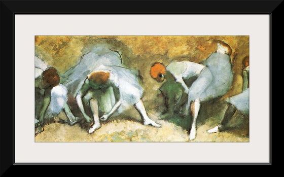 “Dancers Trying Shoes”, Edgar Degas