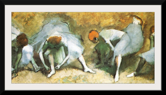 “Dancers Trying Shoes”, Edgar Degas