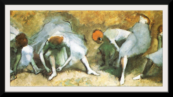 “Dancers Trying Shoes”, Edgar Degas