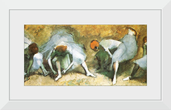 “Dancers Trying Shoes”, Edgar Degas