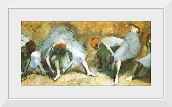 “Dancers Trying Shoes”, Edgar Degas