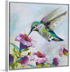 “Hummingbird II Florals“, Jeanette Vertentes