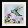 “Hummingbird II Florals“, Jeanette Vertentes