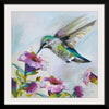 “Hummingbird II Florals“, Jeanette Vertentes