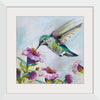 “Hummingbird II Florals“, Jeanette Vertentes