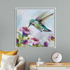 “Hummingbird II Florals“, Jeanette Vertentes