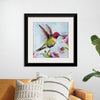 “Hummingbird I Florals“, Jeanette Vertentes