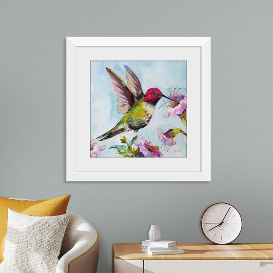 “Hummingbird I Florals“, Jeanette Vertentes