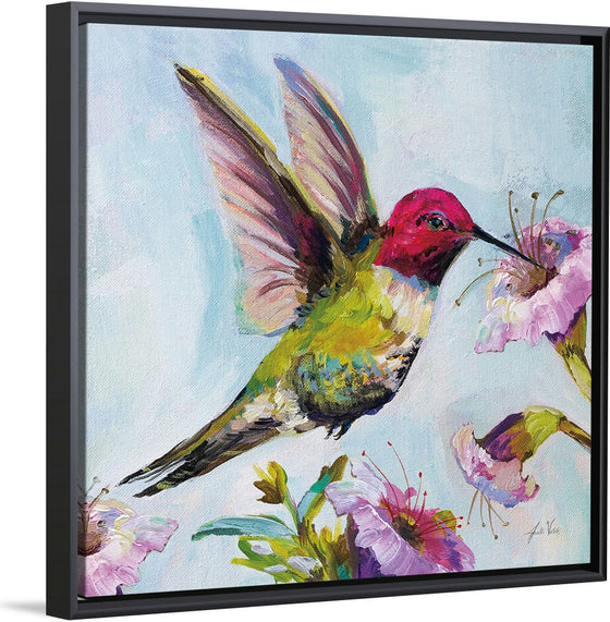 “Hummingbird I Florals“, Jeanette Vertentes