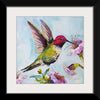 “Hummingbird I Florals“, Jeanette Vertentes