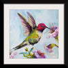 “Hummingbird I Florals“, Jeanette Vertentes