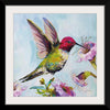 “Hummingbird I Florals“, Jeanette Vertentes