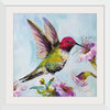 “Hummingbird I Florals“, Jeanette Vertentes