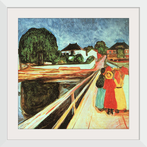 “Girls On a Bridge“, Edvard Munch