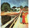 “Girls On a Bridge“, Edvard Munch