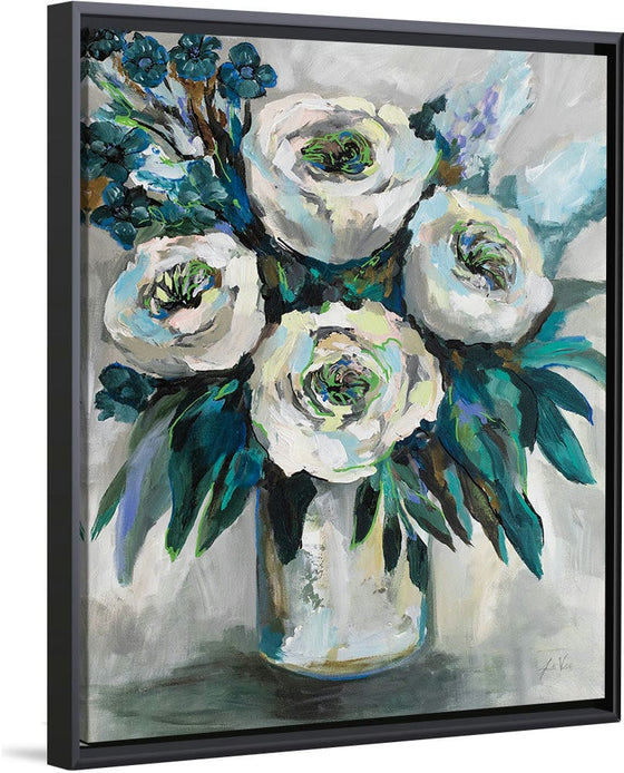 “White Roses Bouquet Crop“, Jeanette Vertentes