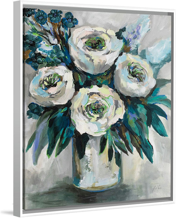 “White Roses Bouquet Crop“, Jeanette Vertentes