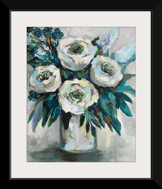 “White Roses Bouquet Crop“, Jeanette Vertentes