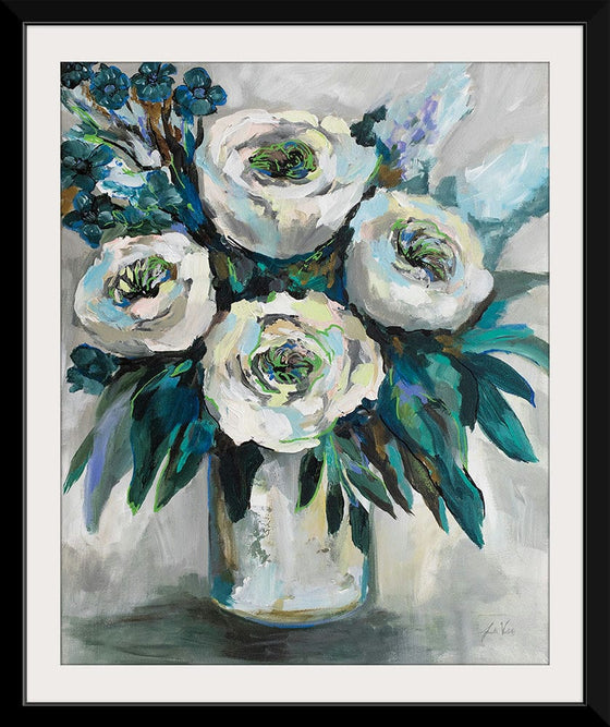 “White Roses Bouquet Crop“, Jeanette Vertentes