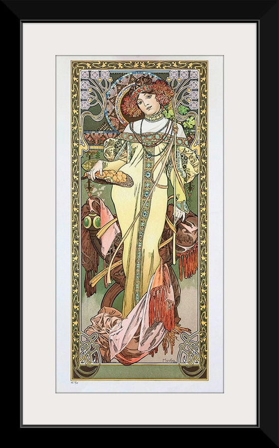 “Automne Saisons (1900)”, Alphonse Mucha