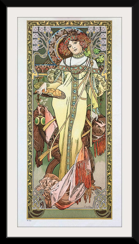 “Automne Saisons (1900)”, Alphonse Mucha